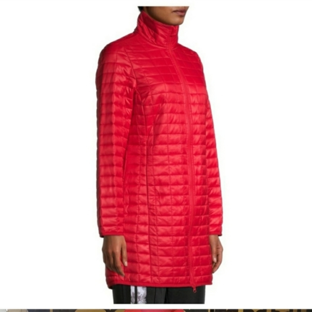 NWT‎ Avia Red Puffer Long Coat  Jacket Size XL